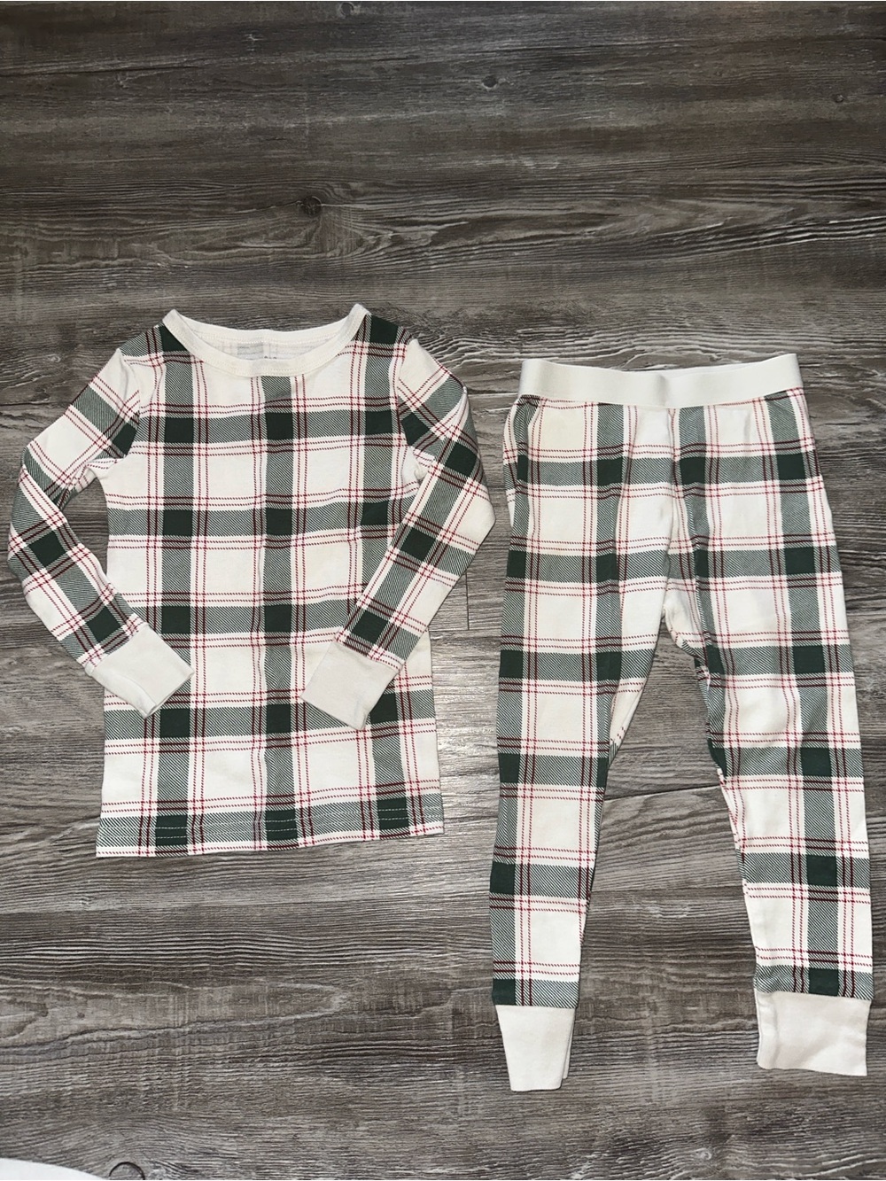 100% Cotton Christmas Toddler Pajama Set: Size 3T